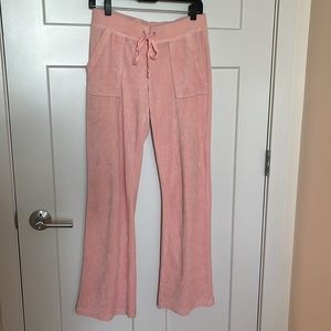 Juicy Couture Velour Pink Y2K Sweatpants Size Medium